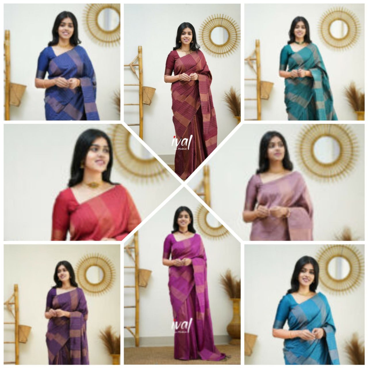 Macazo 102 Colors Printed Saree Catalog