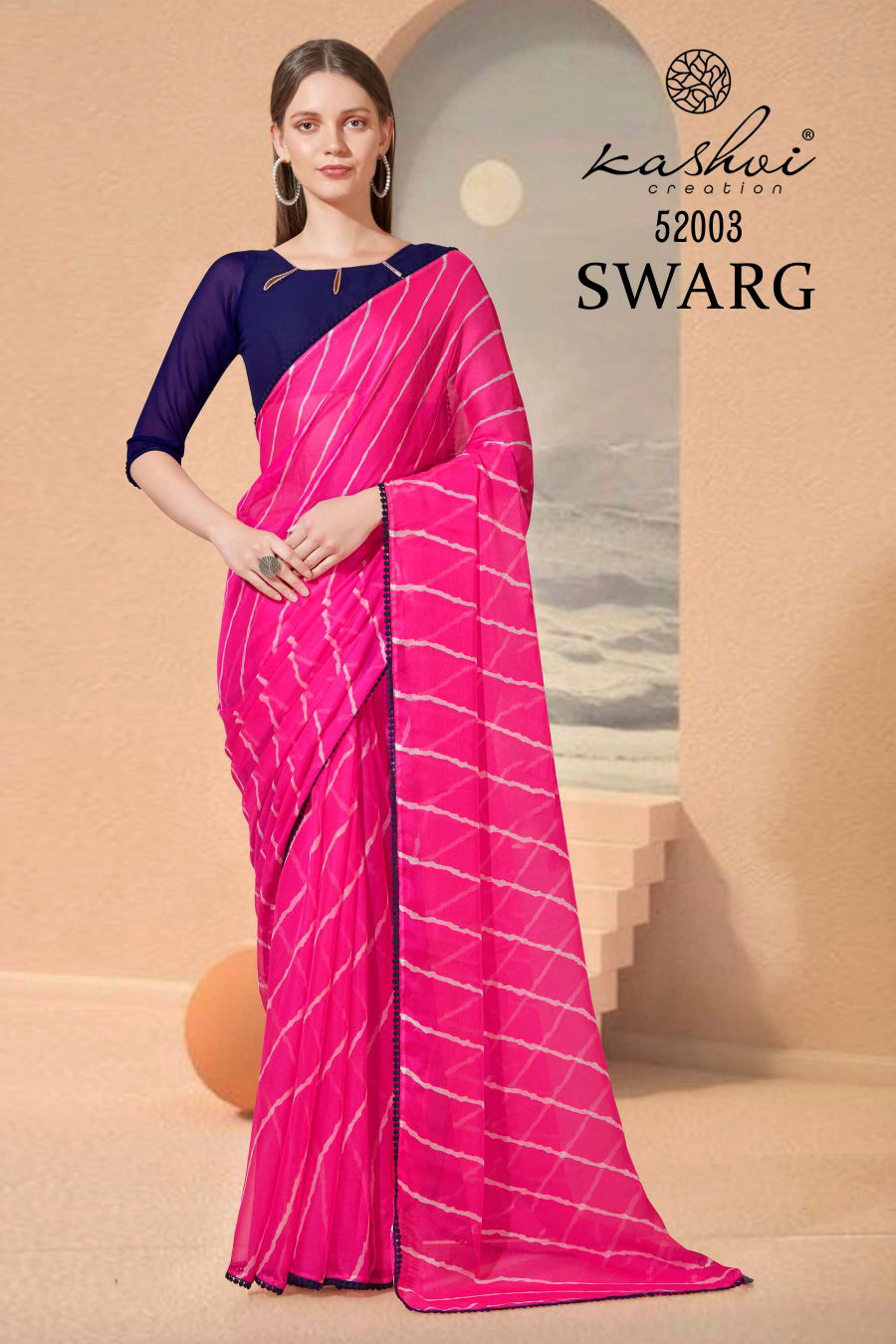 Kashvi Swarg By Lt 52001-52010 Daily Wear Sarees Catalog