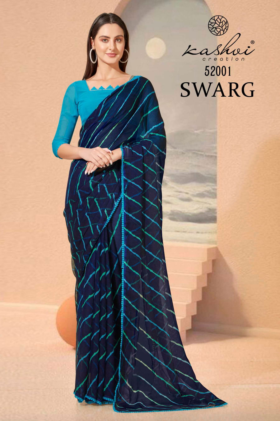 Kashvi Swarg By Lt 52001-52010 Daily Wear Sarees Catalog