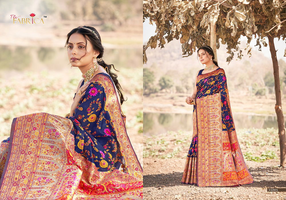 Kashmiri Vol 2 By The Fabrica Wedding Sarees Catalog