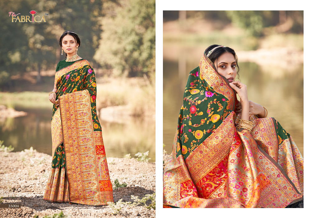 Kashmiri Vol 2 By The Fabrica Wedding Sarees Catalog