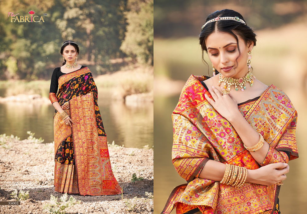 Kashmiri Vol 2 By The Fabrica Wedding Sarees Catalog