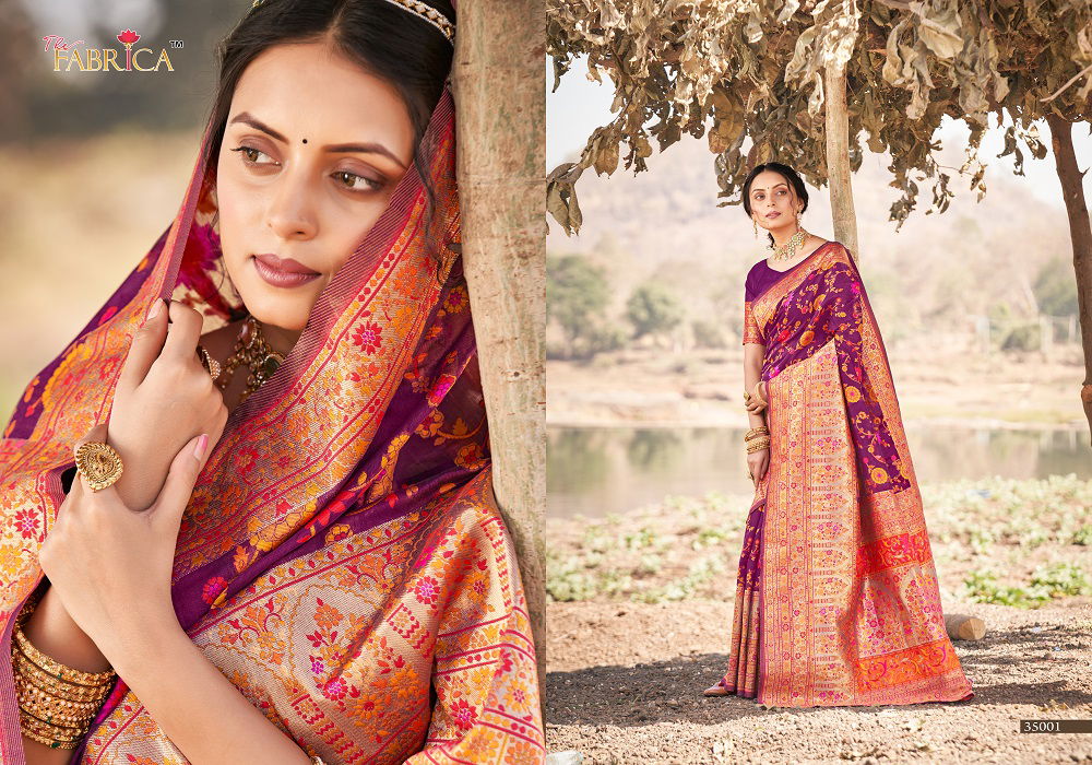 Kashmiri Vol 2 By The Fabrica Wedding Sarees Catalog