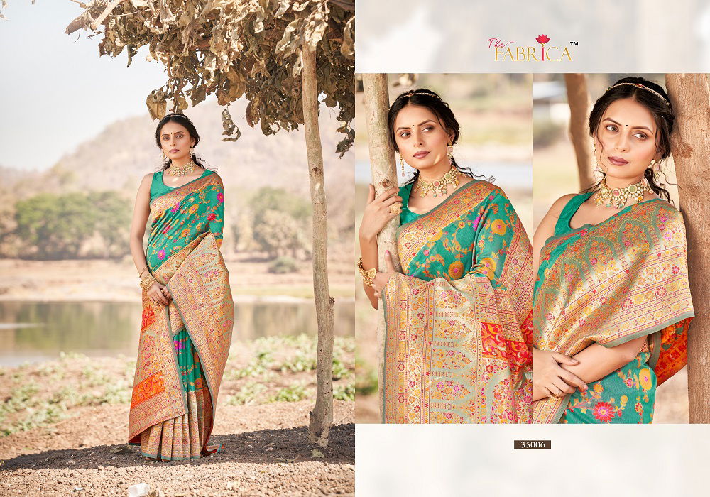 Kashmiri Vol 2 By The Fabrica Wedding Sarees Catalog