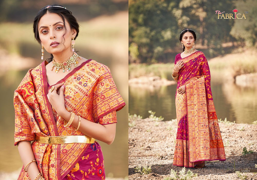 Kashmiri Vol 2 By The Fabrica Wedding Sarees Catalog