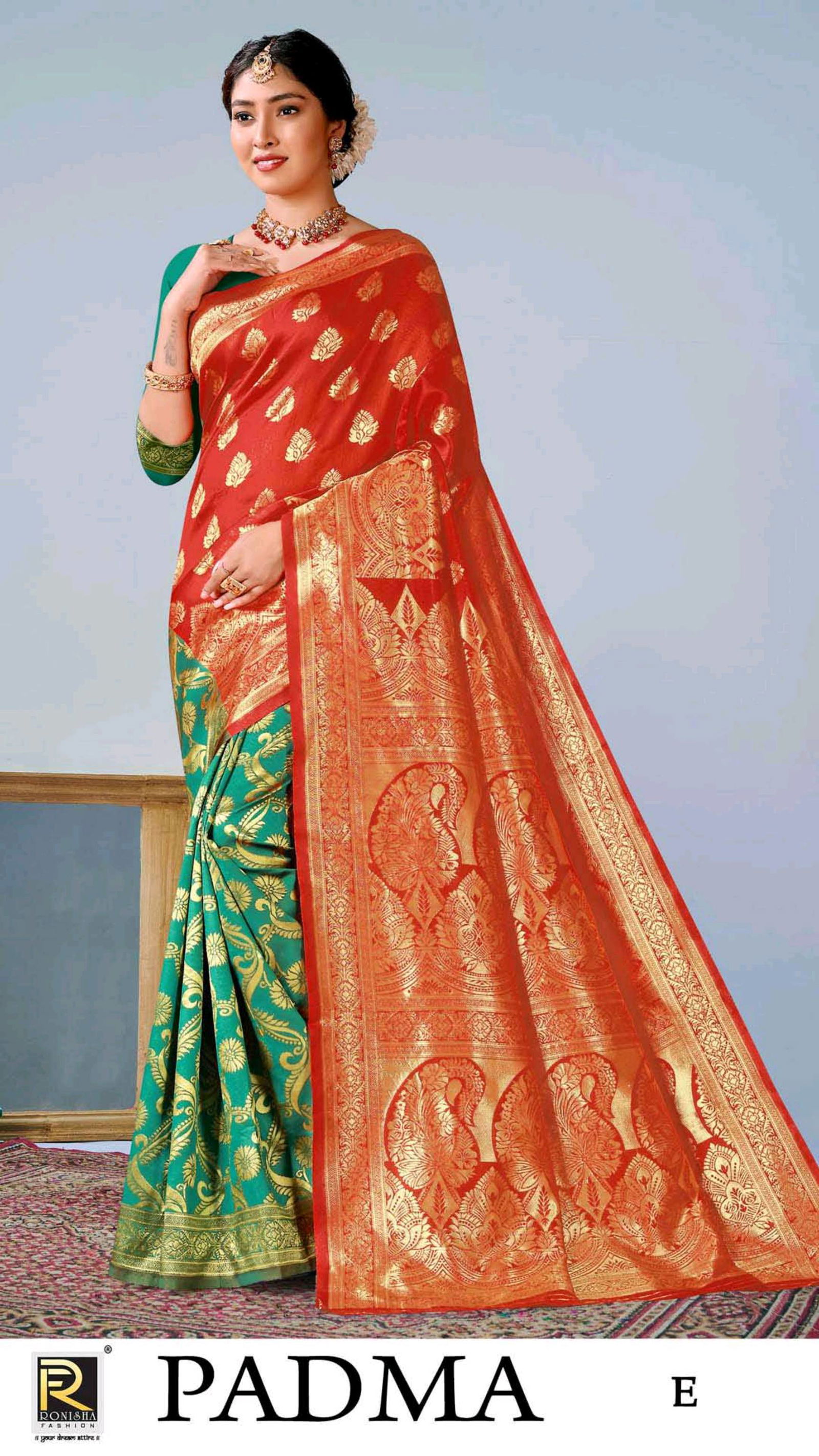 Padma By Ronisha Colors Silk Sarees Catalog