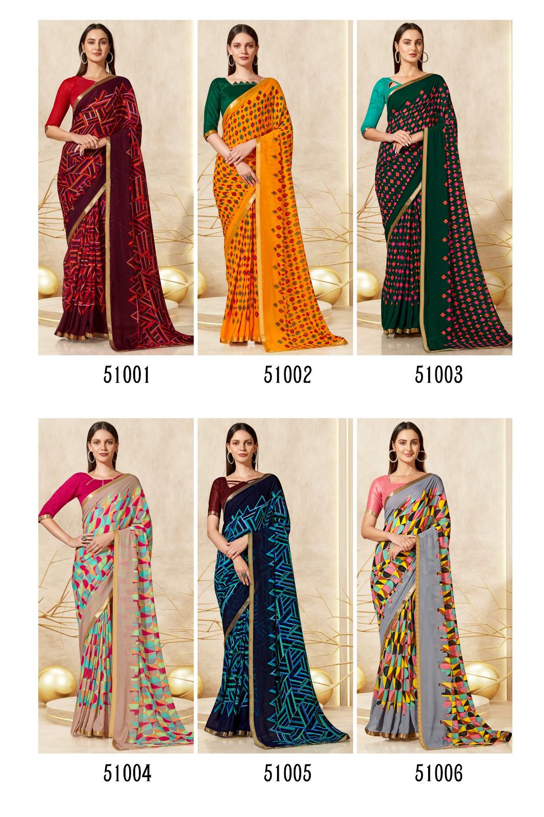 Vishya By Lt 51001-51010 Daily Wear Sarees Catalog