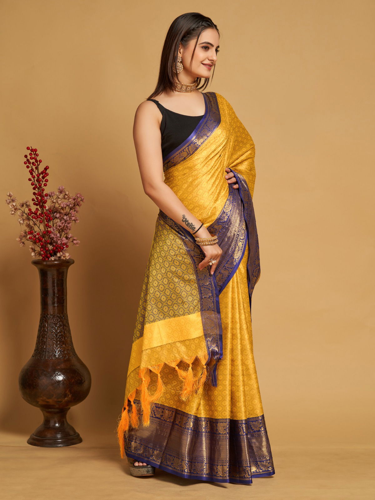 Maahi 92 Color Set  Banarasi SIlk Sarees Catalog