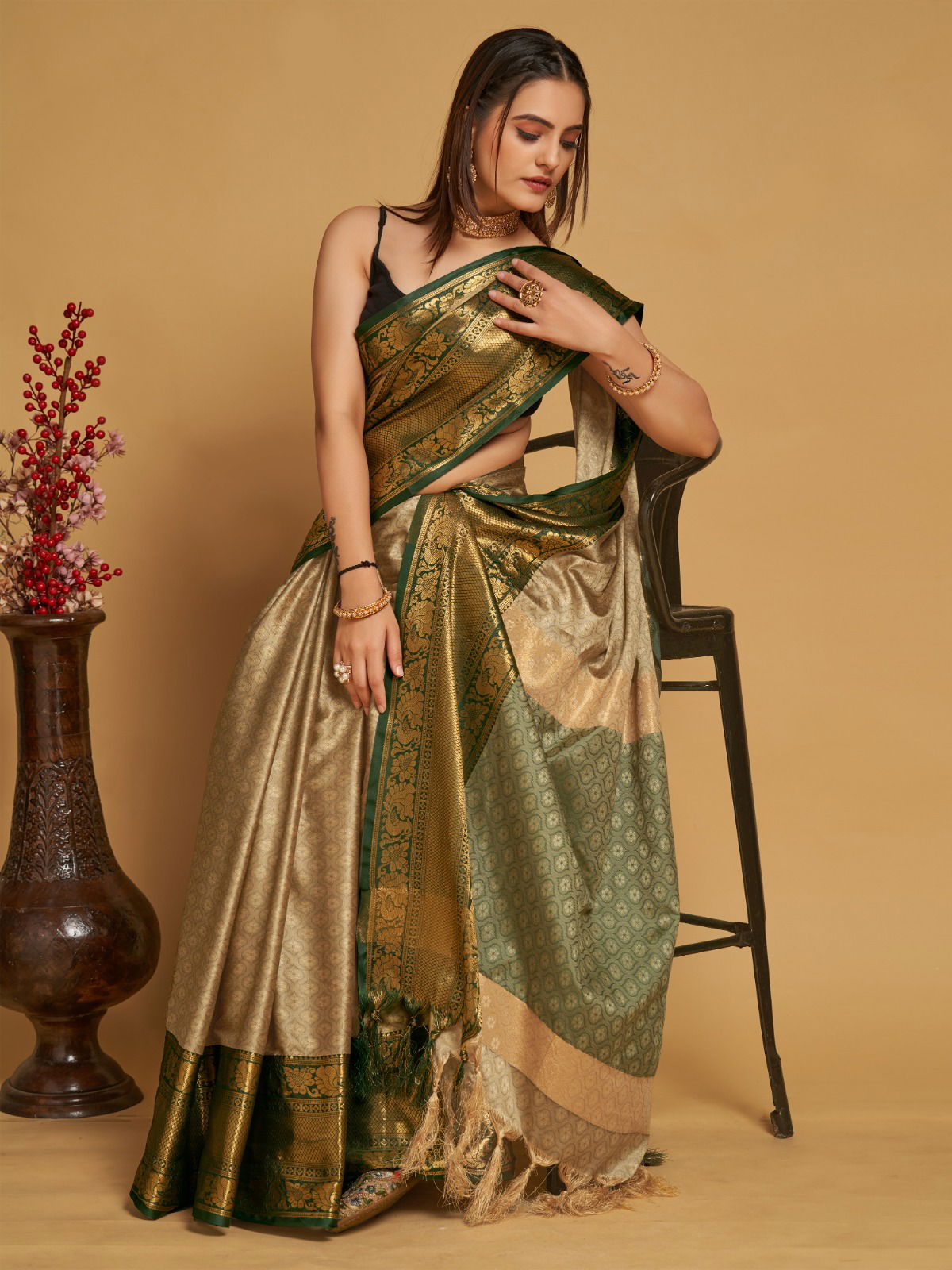 Maahi 92 Color Set  Banarasi SIlk Sarees Catalog