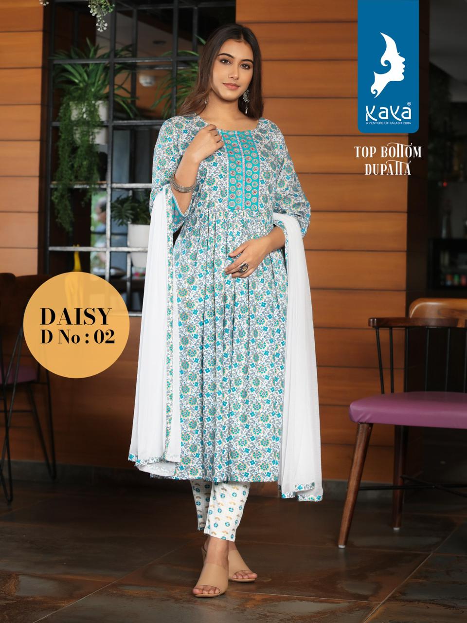 Daisy By Kaya 01-08 Readymade Salwar Suits Catalog