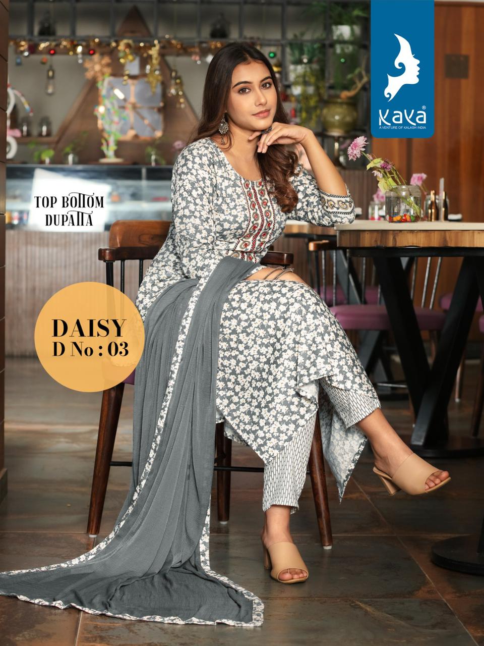 Daisy By Kaya 01-08 Readymade Salwar Suits Catalog