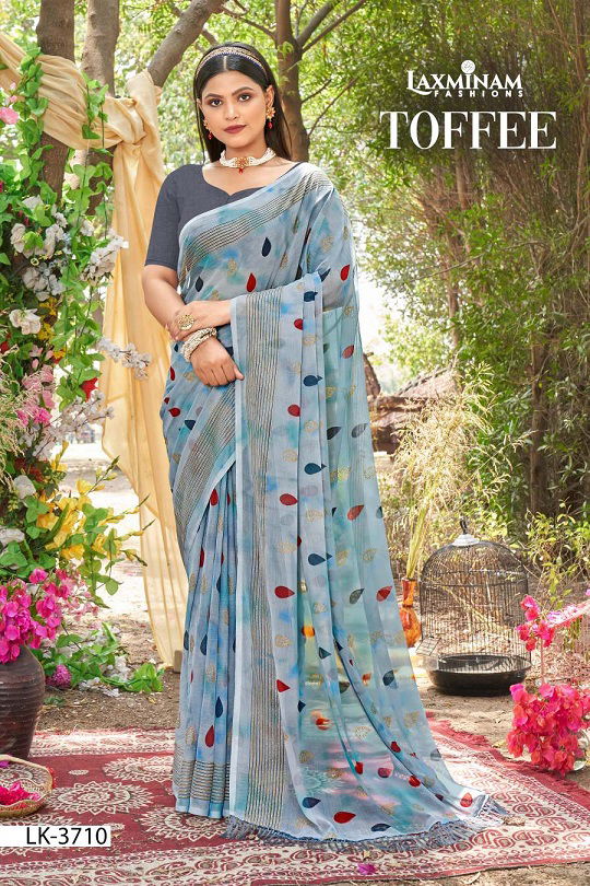 Laxminam Toffee By Kalista Daily Wear Sarees Catalog