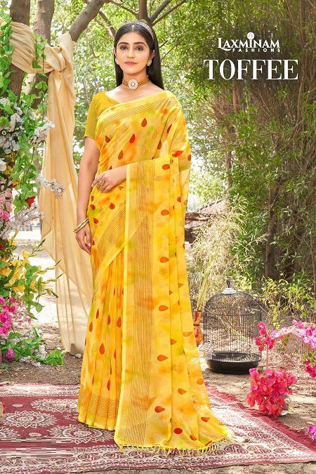 Laxminam Toffee By Kalista Daily Wear Sarees Catalog