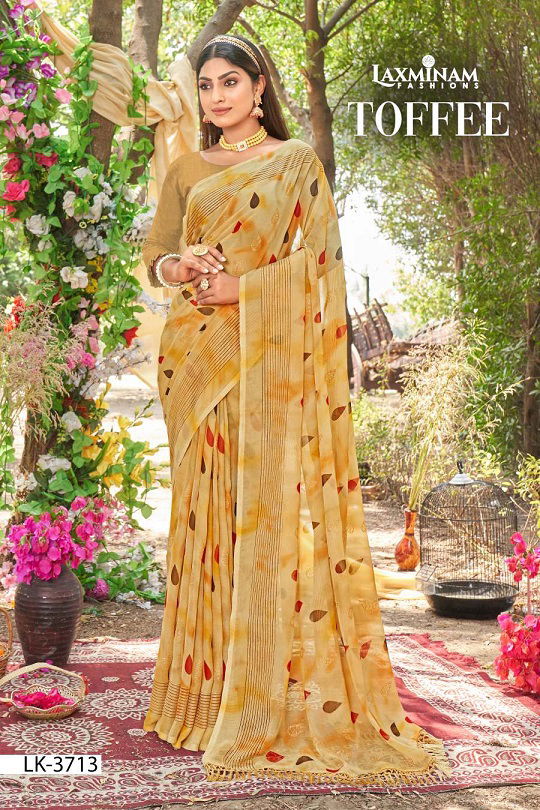 Laxminam Toffee By Kalista Daily Wear Sarees Catalog