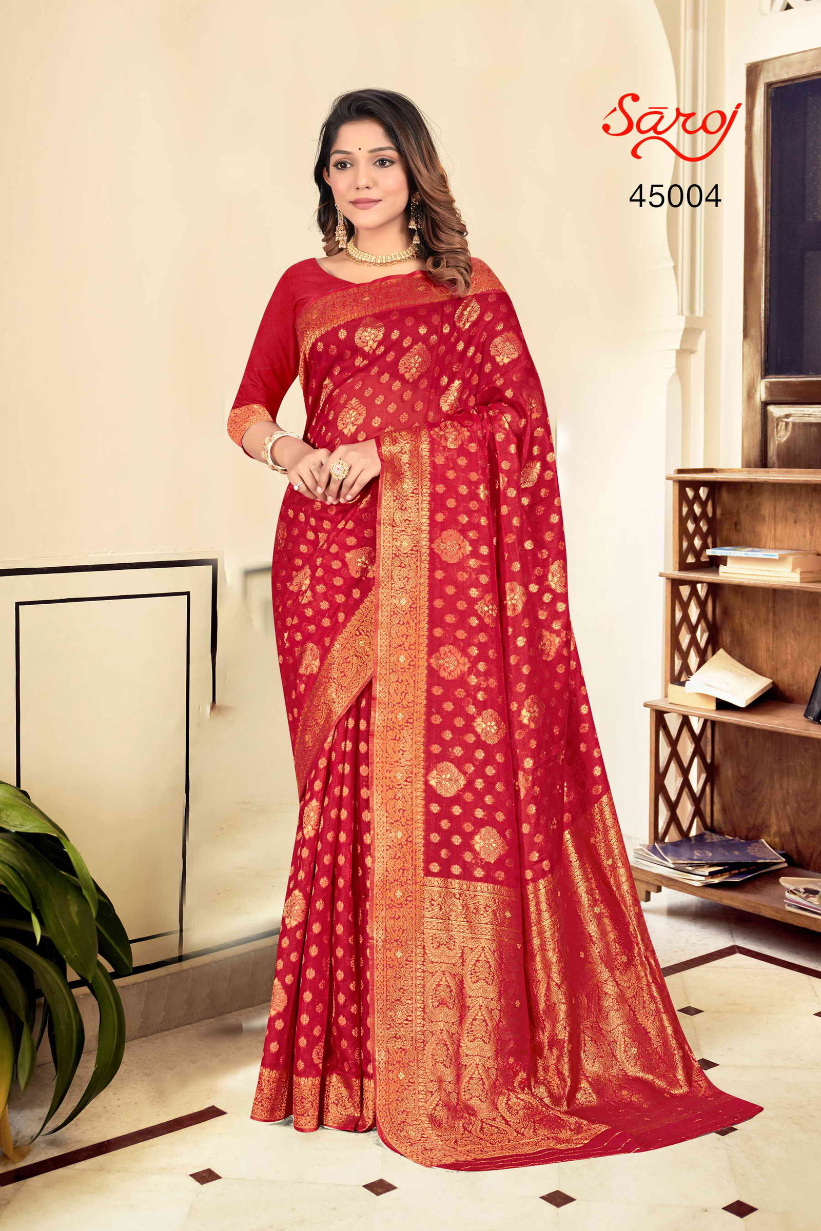 Saroj Swaroopa 4 Color Set Cotton Saree Catalog