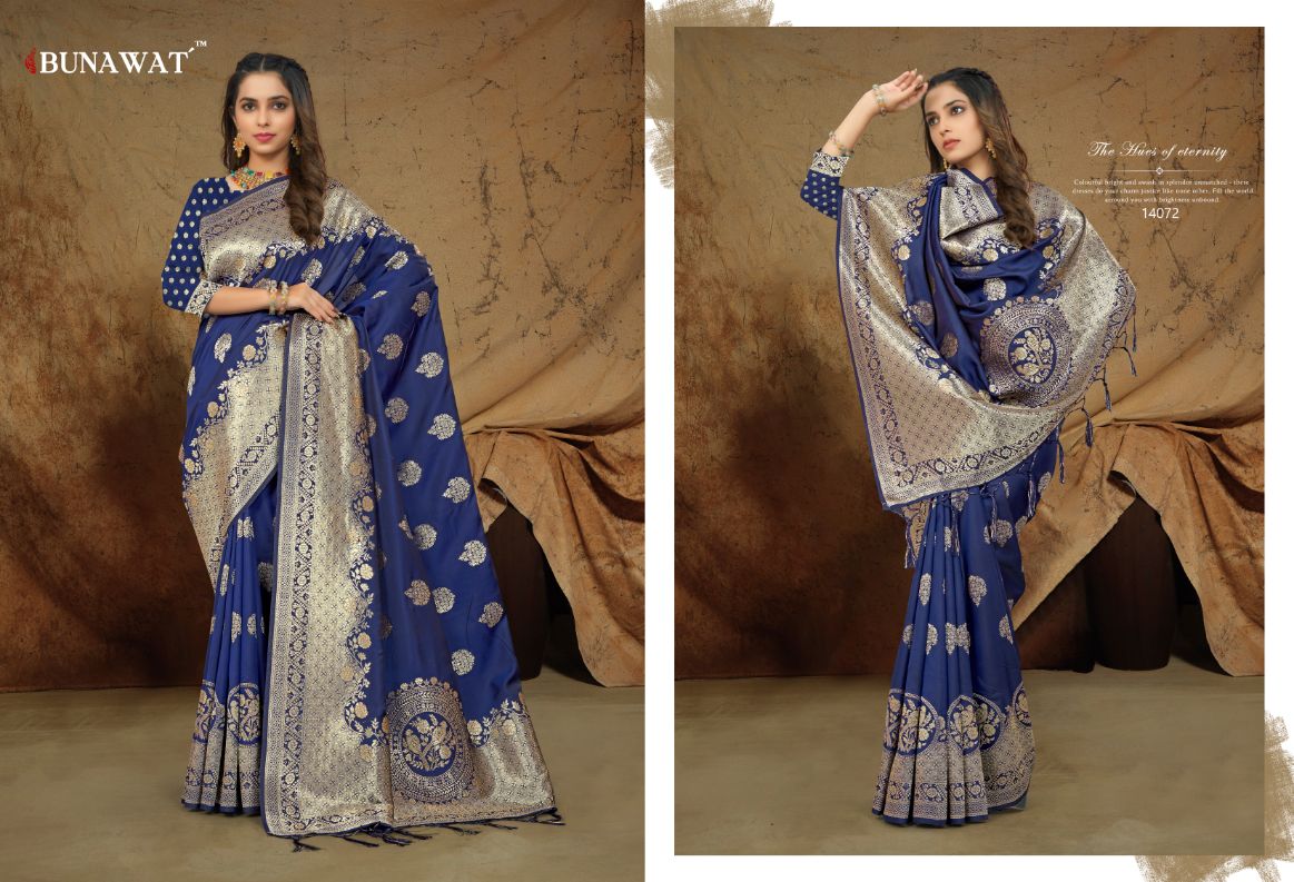 Amreeta By Bunawat 14067-14072 Wedding Sarees Catalog