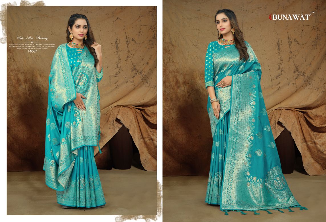 Amreeta By Bunawat 14067-14072 Wedding Sarees Catalog