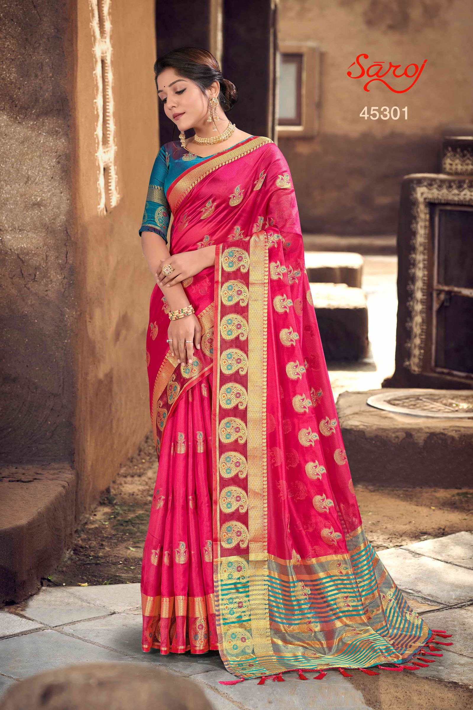 Shreekala By Saroj Foil Print Party Wear Sarees Catalog