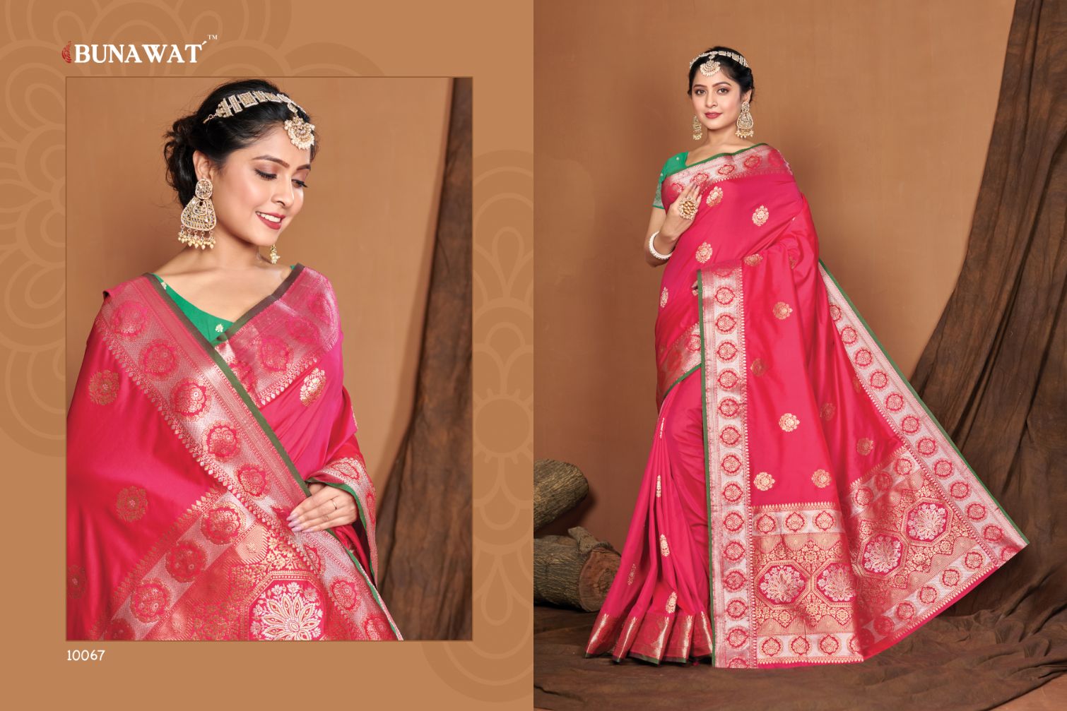 Bansuri By Bunawat Color Set Banarasi Silk Sarees Catalog