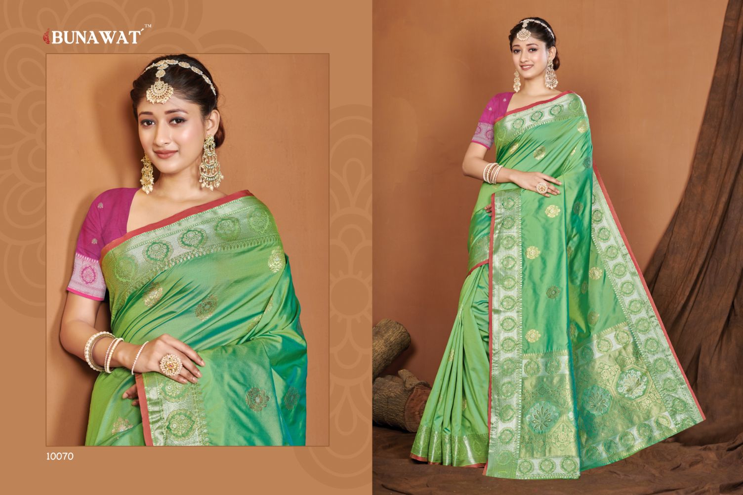 Bansuri By Bunawat Color Set Banarasi Silk Sarees Catalog