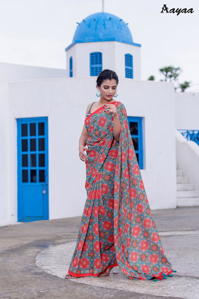 Aayaa Aaradhna Vol 8 Daily Wear Sarees Catalog