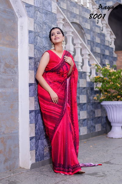 Aayaa Aaradhna Vol 8 Daily Wear Sarees Catalog