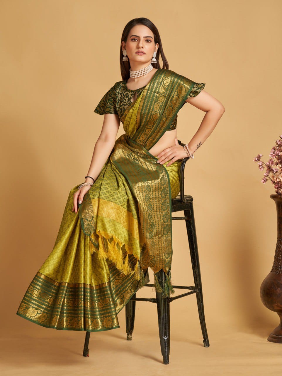 Maahi 93 Color Set Banarasi SIlk Sarees Catalog