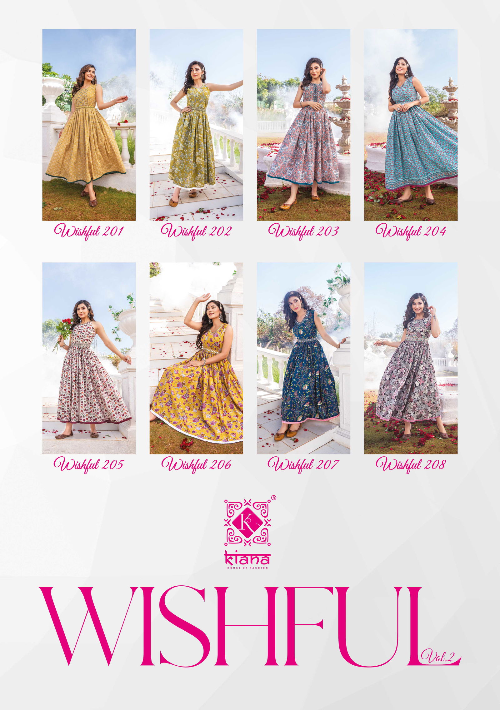 Wishful Vol 2 By Kiana Long Kurti Catalog