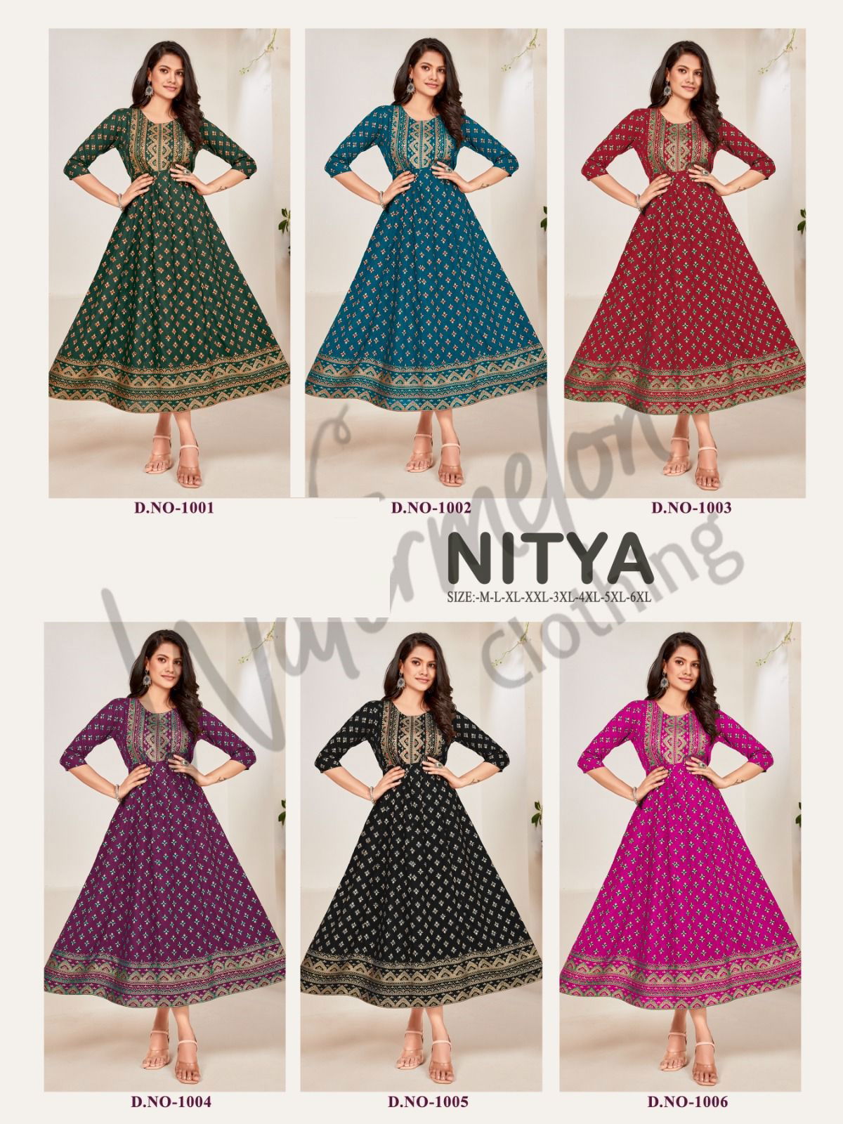 Nitya 2110 Anarkali Kurti Catalog