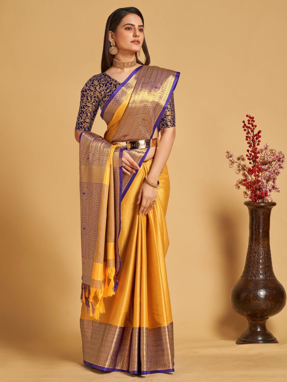 Maahi 97 Banarasi Silk Saree Catalog