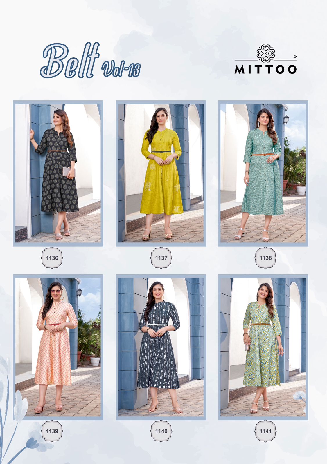 Belt Vol 13 By Mitto Printed Kurti Catalog