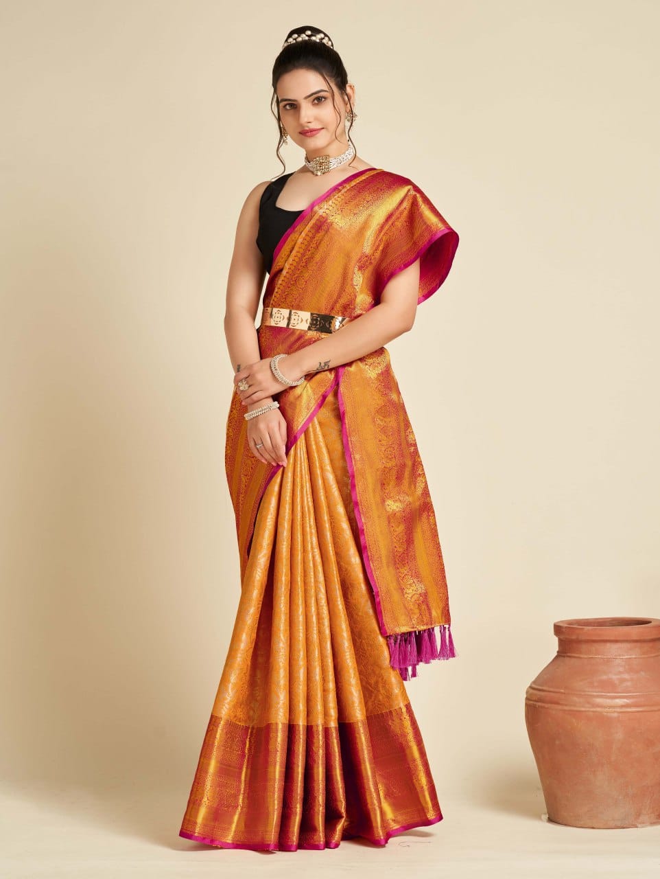 Maahi 98 Colors Banarasi Silk Sarees Catalog