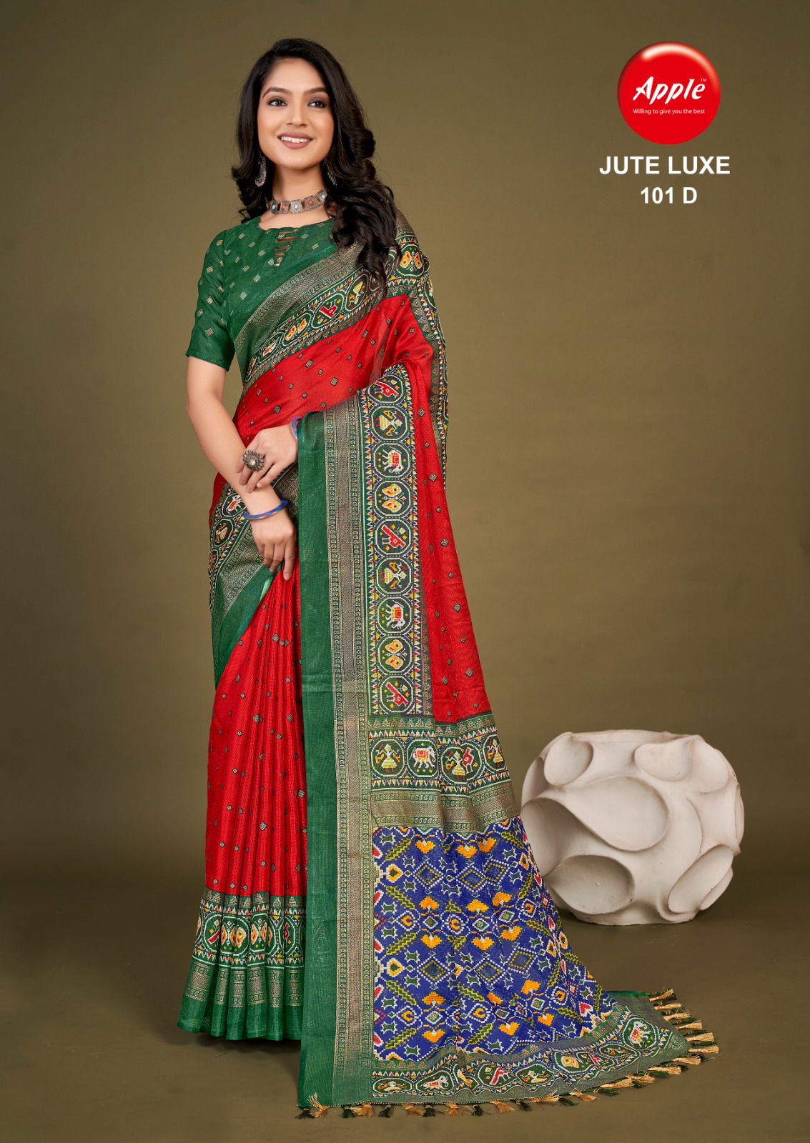 Jute Luxe 101 By Apple Silk Saree Catalog