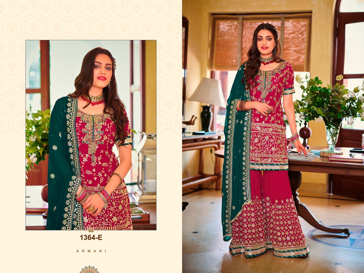 Armani 1364 Wedding Salwar Suits Catalog