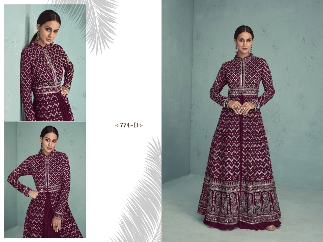 Naksh 774 Colors Wedding Salwar Suit Catalog