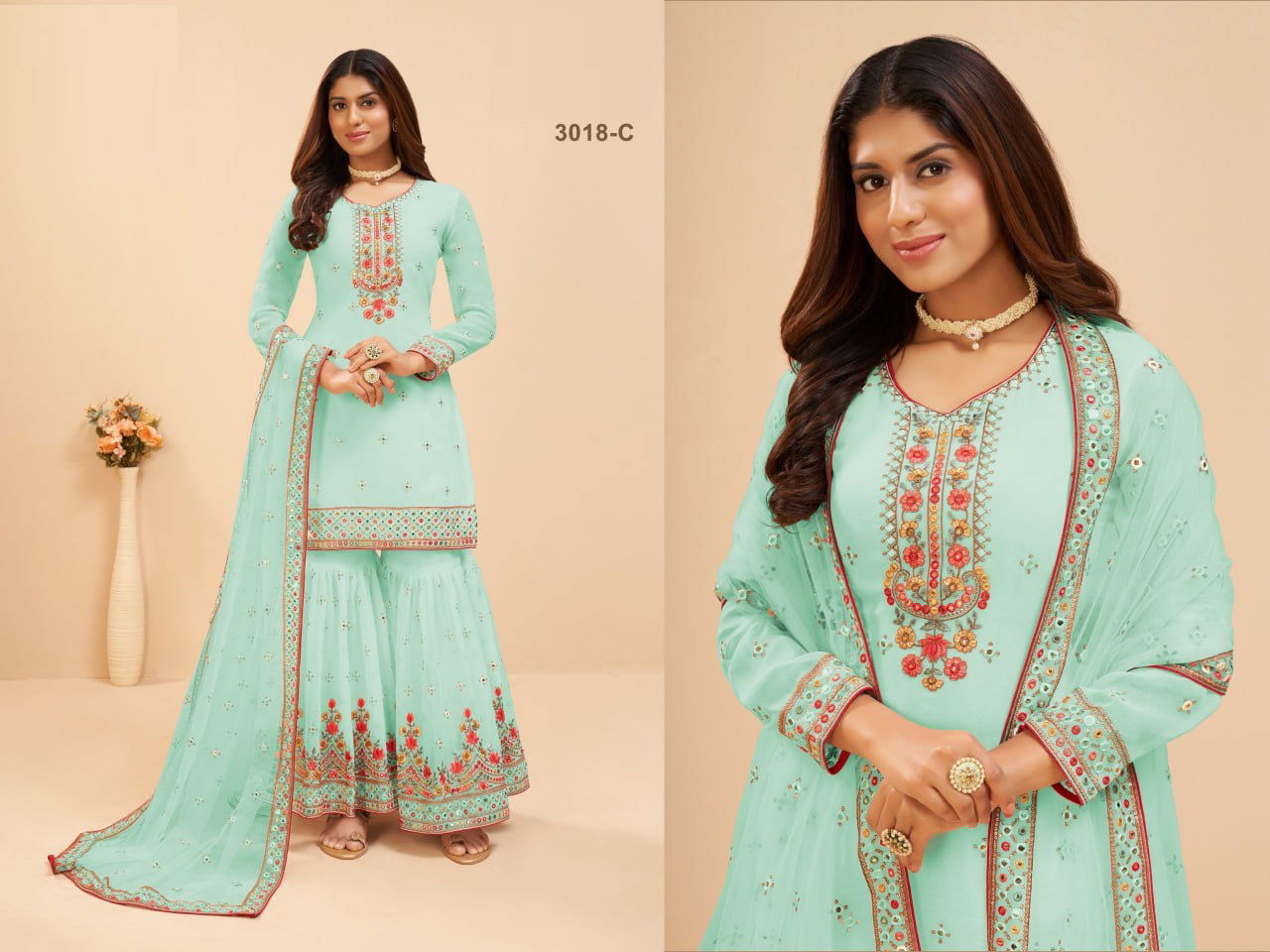 Murad 3018 Colors Wedding Salwar Suit Catalog