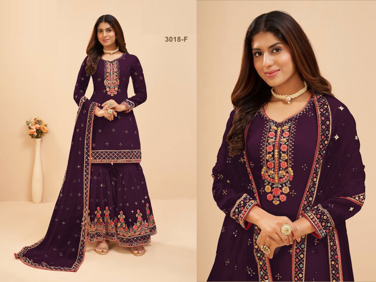 Murad 3018 Colors Wedding Salwar Suit Catalog