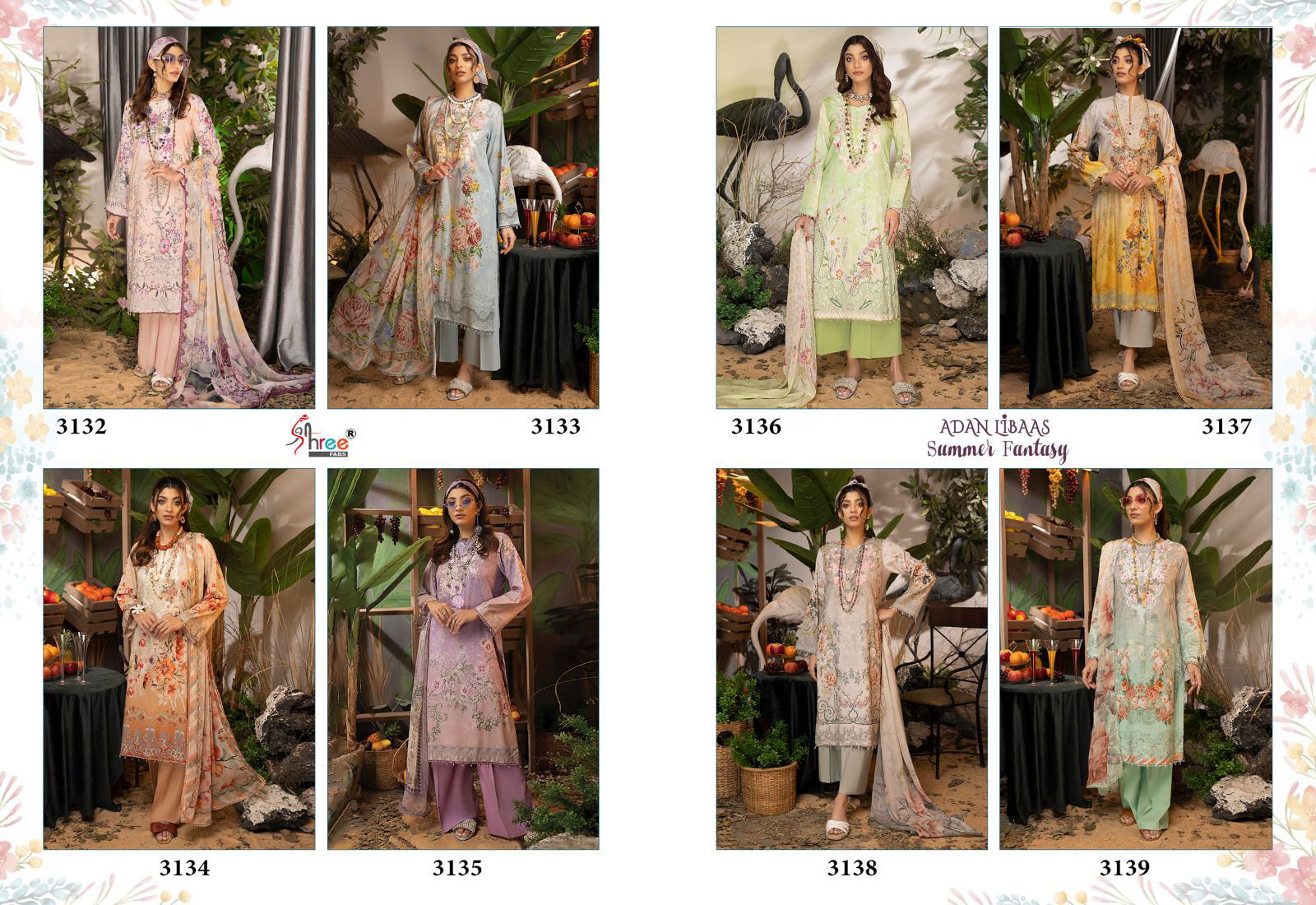 Adan Libaas By Shree Fabs Pakistani Suit Catalog