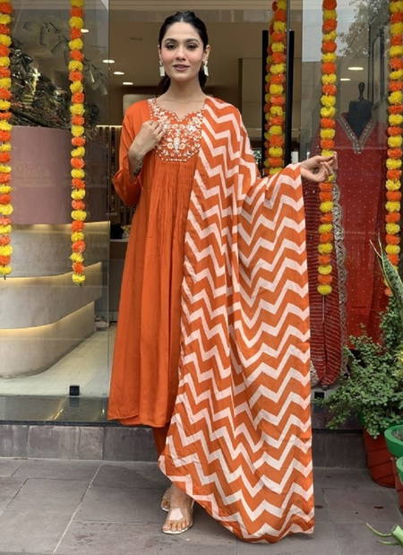 AV Viscose Printed Kurti With Bottom Dupatta Exporters In India