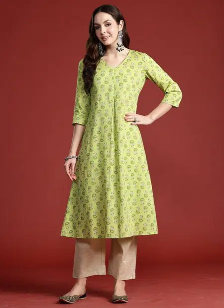 Indo Era 2556 Beautiful Cotton Printed Kurtis Wholesale In India