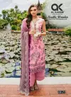 Needle Wonder Vol 01 By Al Karam Karachi Cotton Dress Material Wholesale Suppliers In Mumbai