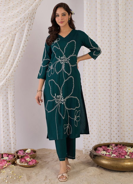 Indo Era 2560 Viscose Embroidered Kurti With Bottom Wholesalers In Delhi