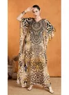 Hkf Dua Vol 2 Soft Satin Printed Fancy Kaftan Orders In India
