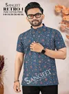 Sangeet Retro 1 Soft Cotton Printed Mens Shirt Manufacturers