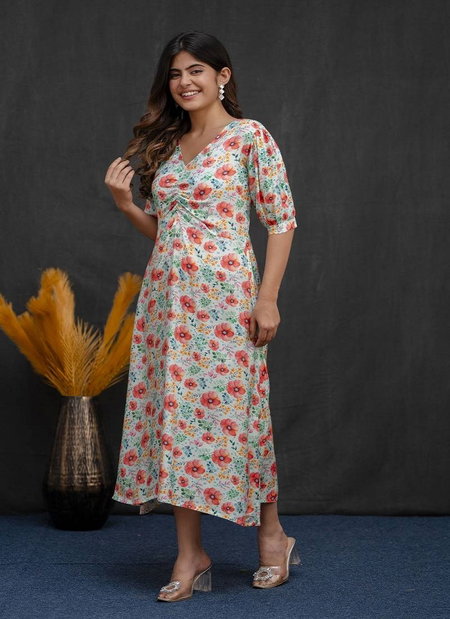 Stylee Girl 9 Printed Maslin Casual Wear Kurtis Manufacturers