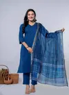 Stylee Girl 14 Rayon Embroidered Kurti Bottom With Dupatta Online Wholesale