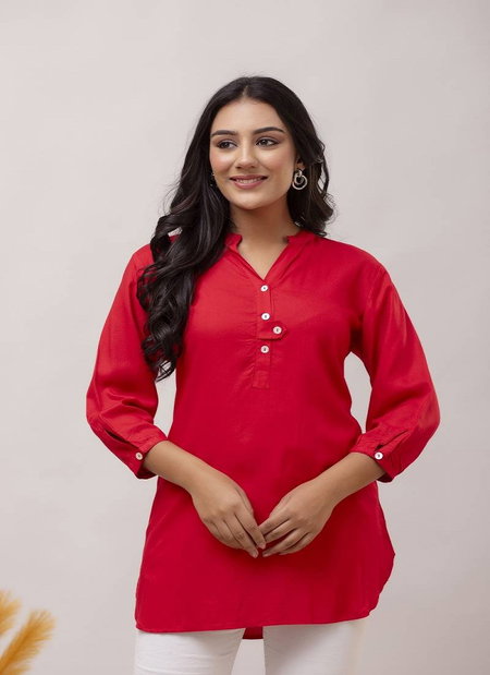 Stylee Girl 19 Casual Wear Rayon Ladies Tops Wholesale In India