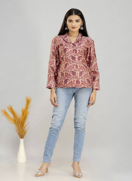 Stylee Girl 26 Casual Wear Masleen Ladies Tops Wholesale Online
