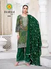 Jt Bulbul 3 Rayon Embroidered Work Dress Material Wholesale Clothing Distributors In India