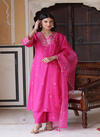 Aradrashti 01 Chanderi Viscose Kurti Bottom With Dupatta Best Wholesale Shop In Surat